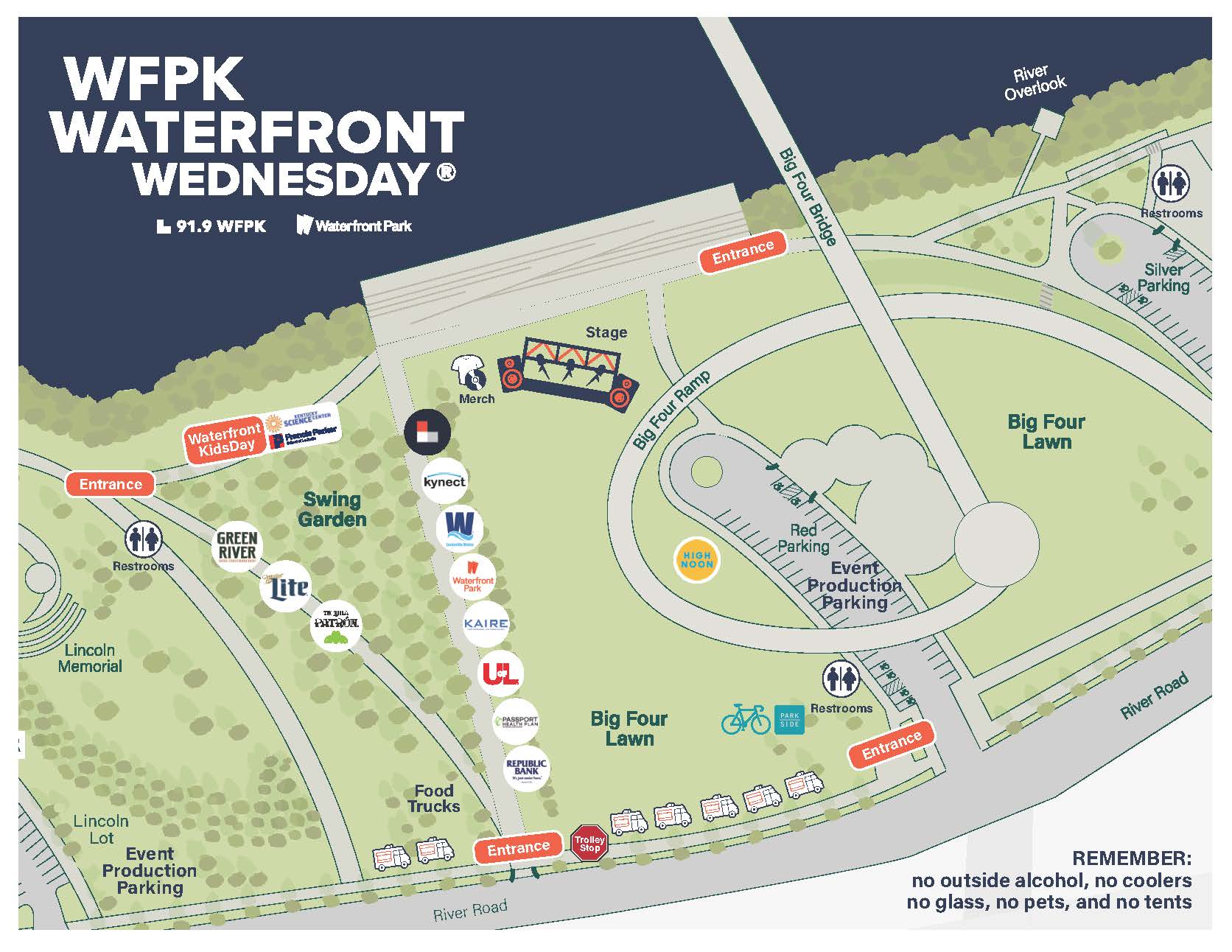 WFPK Waterfront Wednesdays Waterfront Park